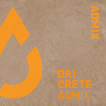 Dricrete Admixture product bag